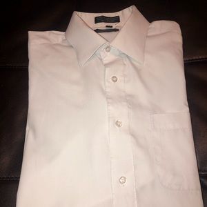 Men’s white button down